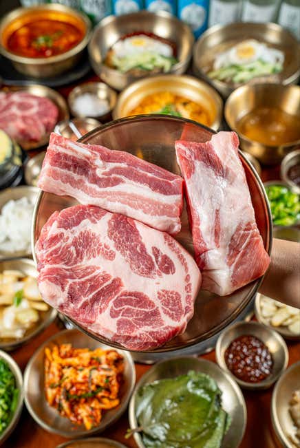 고깃리모둠 A세트(500g) 메뉴 사진(네이버)