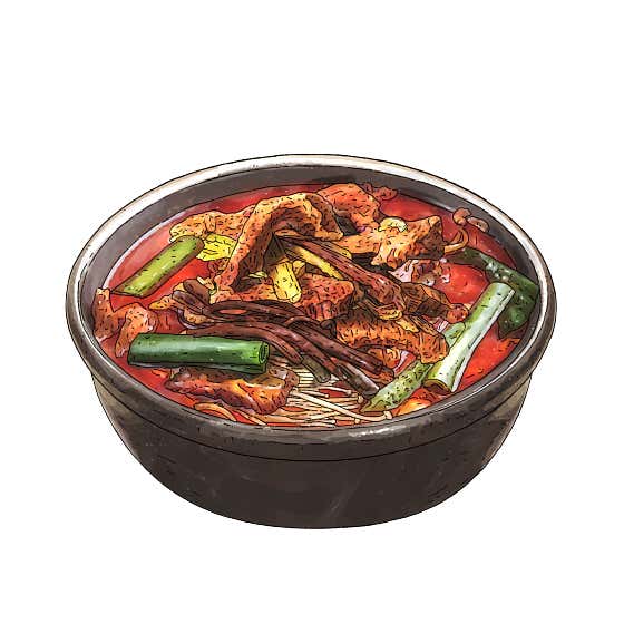장인의 해장국 메뉴 사진(네이버)