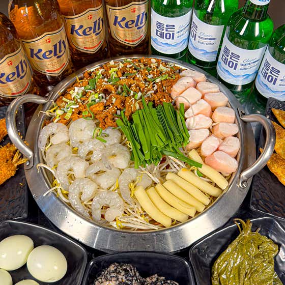 대창새우 불고기전골(소2,3인분) 메뉴 사진(네이버)