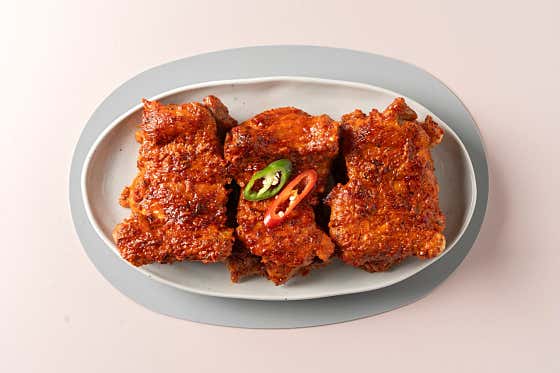 숯불닭갈비 메뉴 사진(네이버)