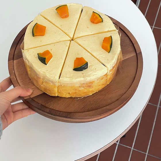 단호박치즈케이크 메뉴 사진(네이버)