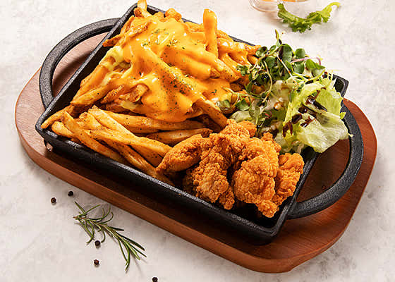 골드 치즈 프라이 메뉴 사진(네이버)