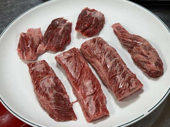 갈비살 메뉴 사진(네이버)