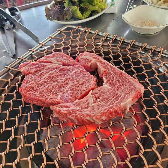 꽃등심 메뉴 사진(네이버)