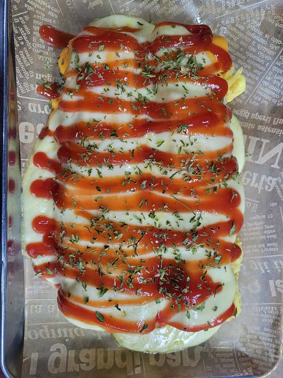 치즈계란말이 메뉴 사진(네이버)