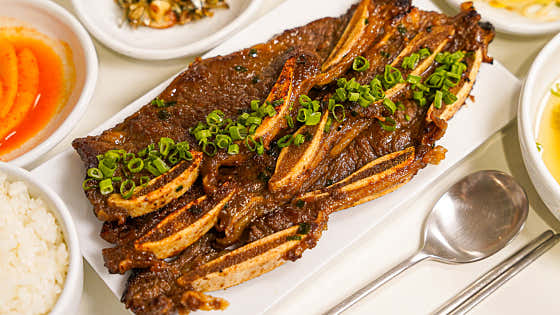 LA 갈비구이 정식 메뉴 사진(네이버)