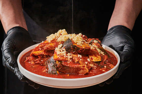 제주마농섞어조림 1인 메뉴 사진(네이버)