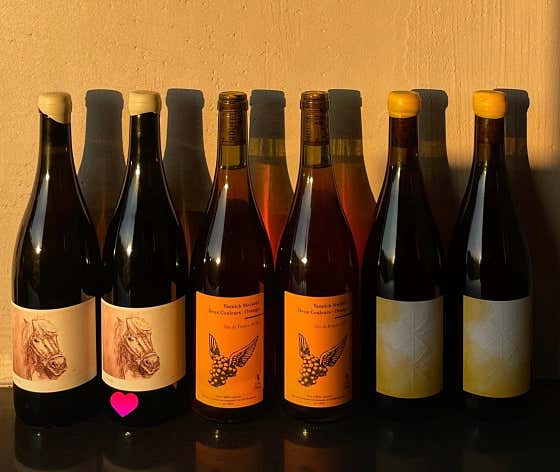 내추럴 와인(Natural Wine) 메뉴 사진(네이버)