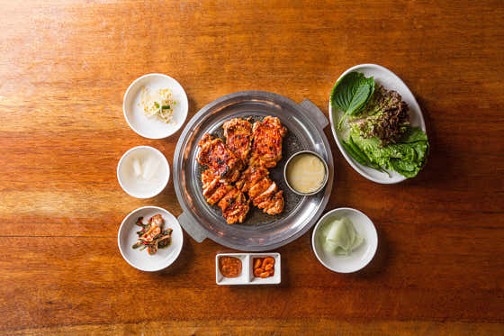 화덕 닭갈비 메뉴 사진(네이버)