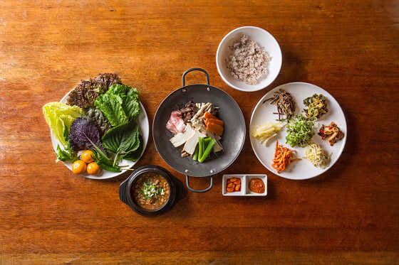 시골쌈밥 메뉴 사진(네이버)