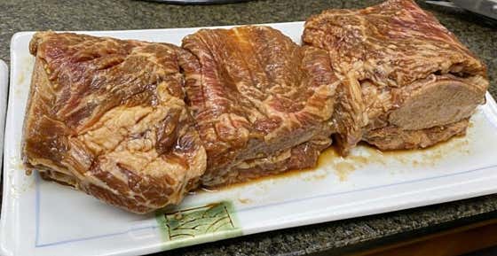LA양념갈비 메뉴 사진(네이버)