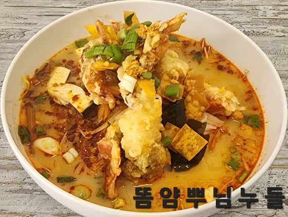 똠얌뿌님 누들 메뉴 사진(네이버)