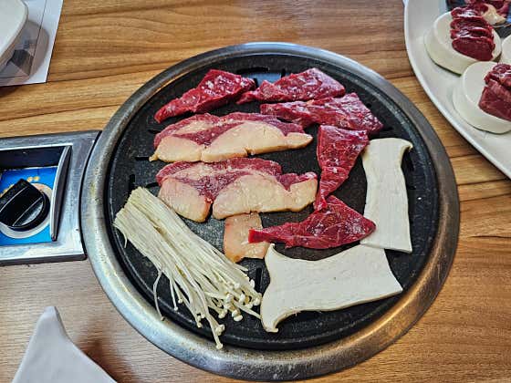 로스구이(150g) 메뉴 사진(네이버)