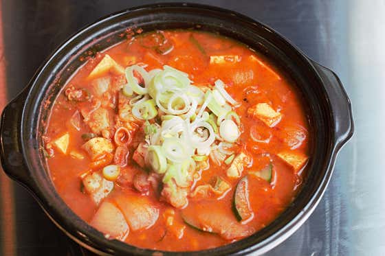 얼큰된장국밥 메뉴 사진(네이버)