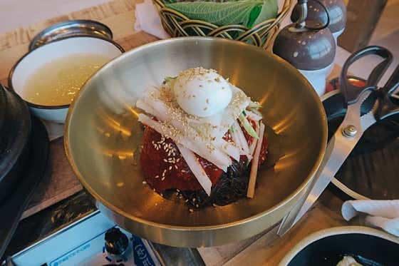 비빔냉면 메뉴 사진(네이버)