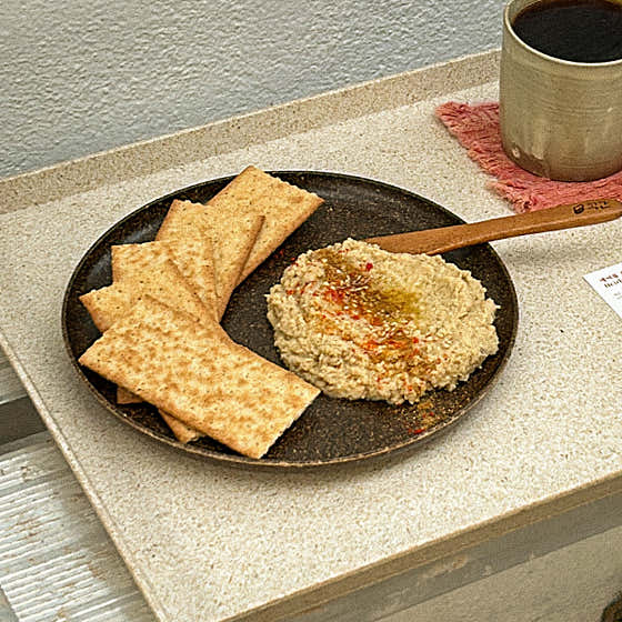 후무스 플레이트 메뉴 사진(네이버)