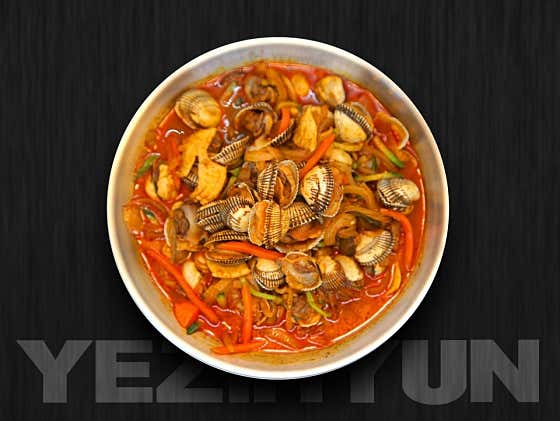 꼬막짬뽕 메뉴 사진(네이버)