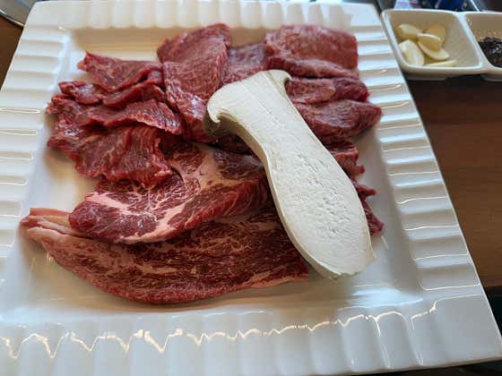 한우 특수부위(150g) 메뉴 사진(네이버)