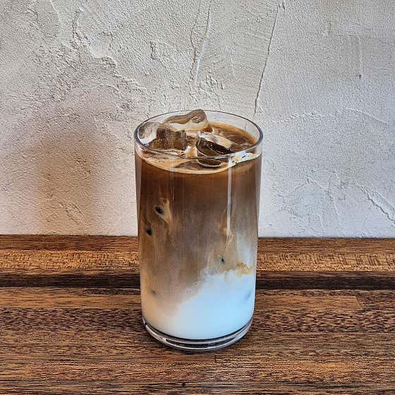 바닐라빈라떼(HOT/ICE) 메뉴 사진(네이버)