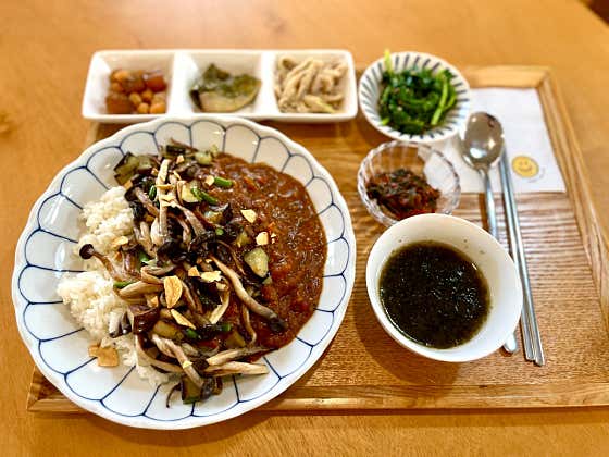 카레밥(채식) 메뉴 사진(네이버)