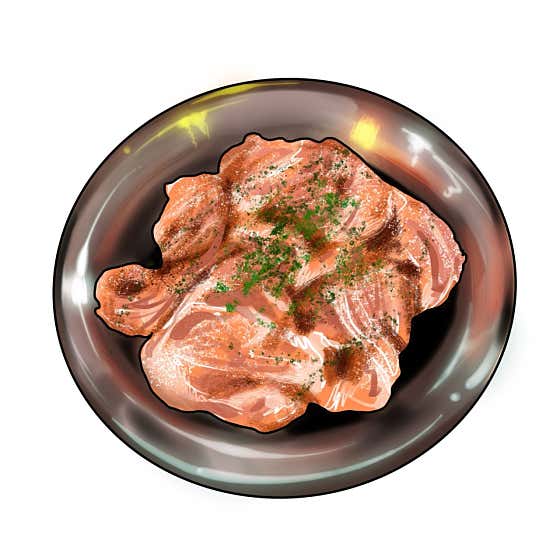 닭목살 메뉴 사진(네이버)