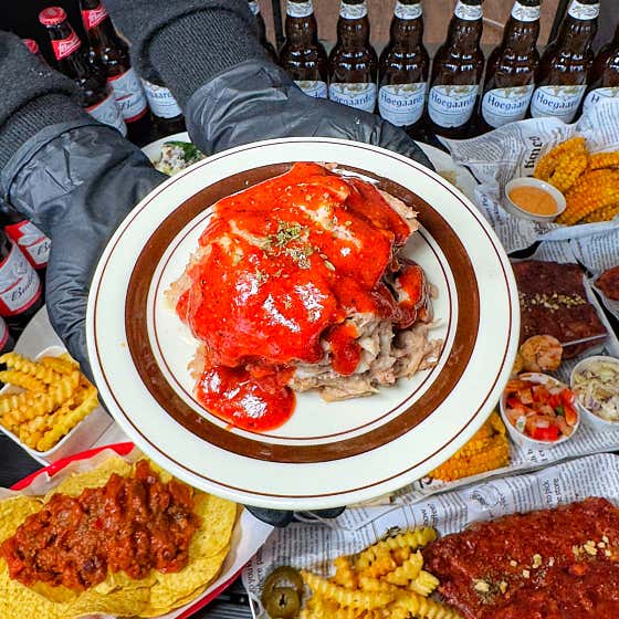 24시간 수비드 풀드포크(200g) 메뉴 사진(네이버)