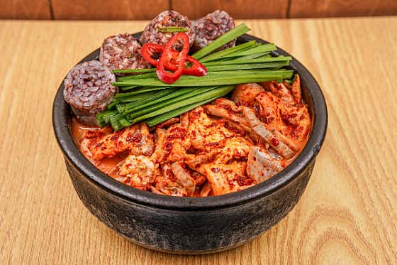 얼큰순대국 메뉴 사진(네이버)