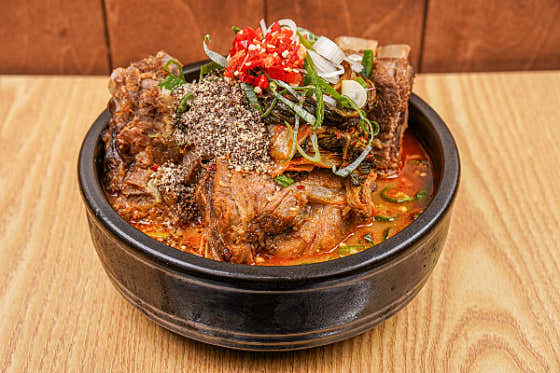 우거지 뼈해장국 메뉴 사진(네이버)