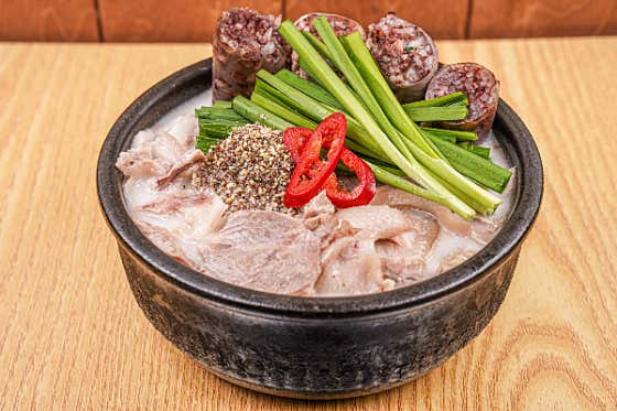 맑은순대국 메뉴 사진(네이버)