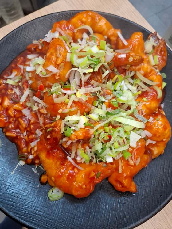 깐쇼새우 메뉴 사진(네이버)
