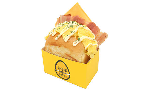 베이컨치즈토스트 메뉴 사진(네이버)