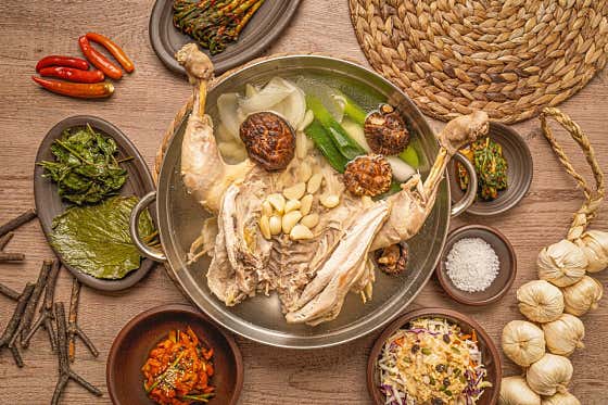 가평 백숙 메뉴 사진(네이버)