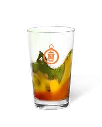복숭아망고 녹차라떼(hot/ice) 메뉴 사진(네이버)
