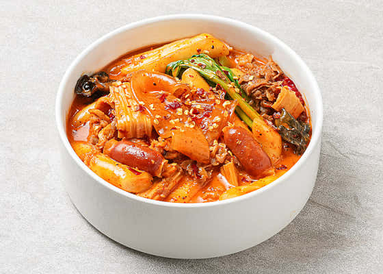 마라로제떡볶이 메뉴 사진(네이버)