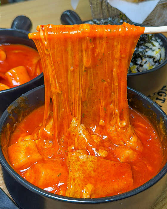 🧀 치즈홀릭떡볶이 메뉴 사진(네이버)