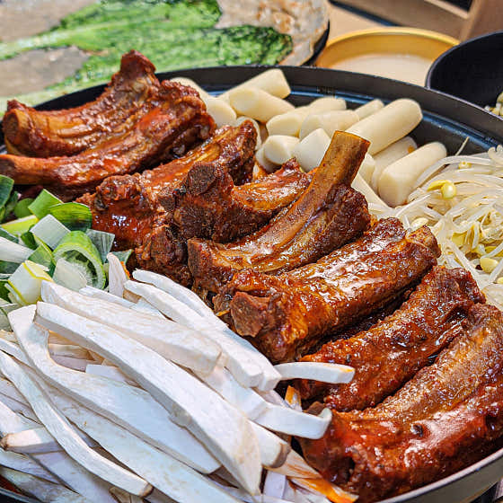 🍖성찬 등갈비찜 메뉴 사진(네이버)