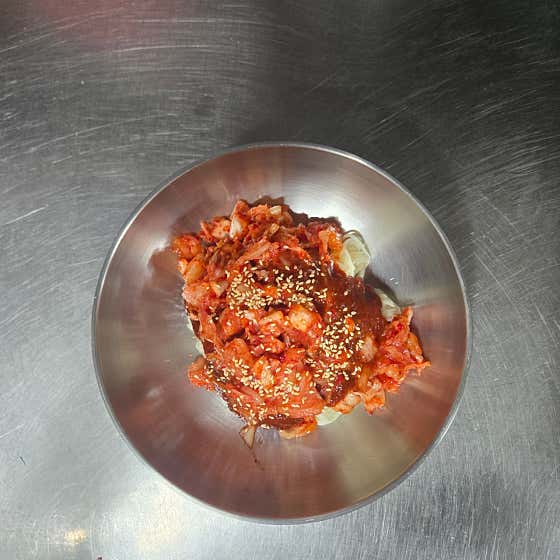 김치말이 비빔국수 메뉴 사진(네이버)