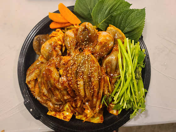 쭈꾸미 볶음 메뉴 사진(네이버)