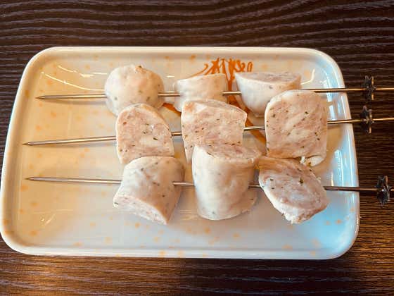 수제소시지(국내산 3꼬치) 메뉴 사진(네이버)