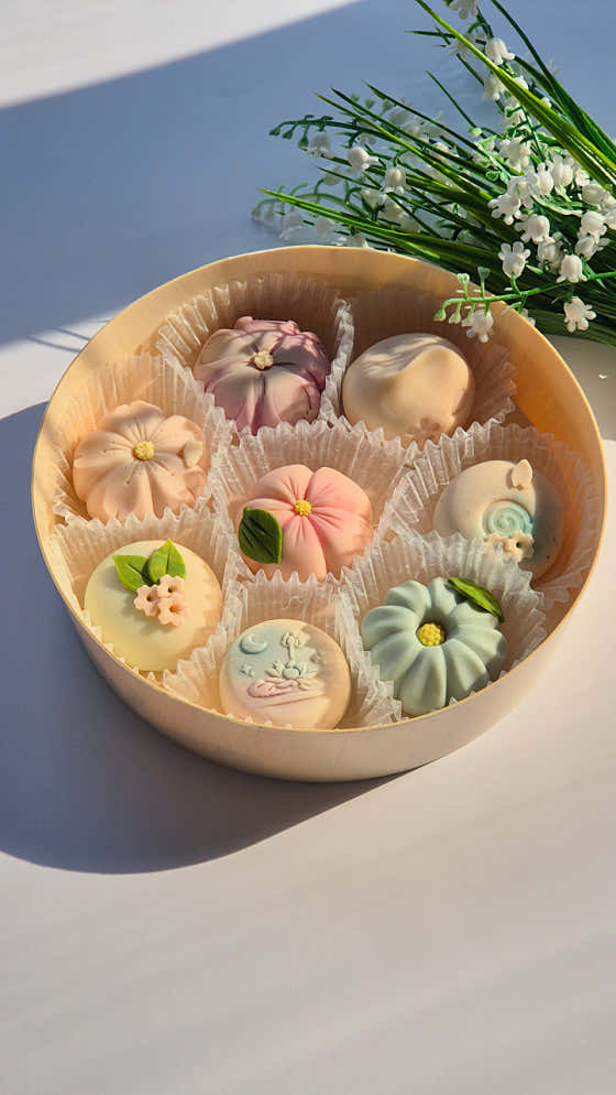 화과자 8구 메뉴 사진(네이버)