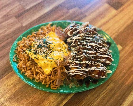 불닭타코야끼 메뉴 사진(네이버)