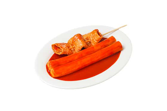 가래떡볶이 메뉴 사진(네이버)