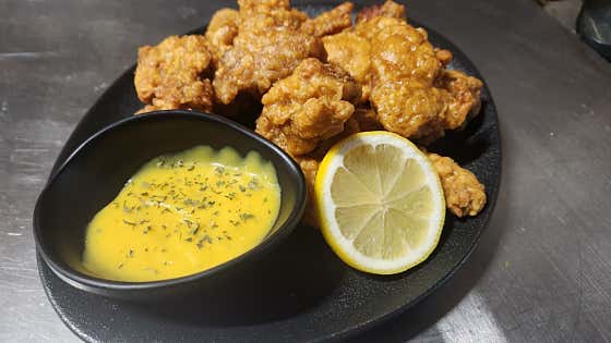 겉바속촉가라아게 메뉴 사진(네이버)