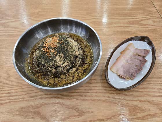 (세트) 들기름막국수/수육 메뉴 사진(네이버)