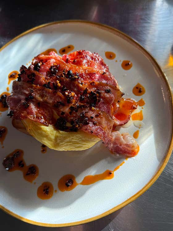 Chili scrambledbacon 메뉴 사진(네이버)