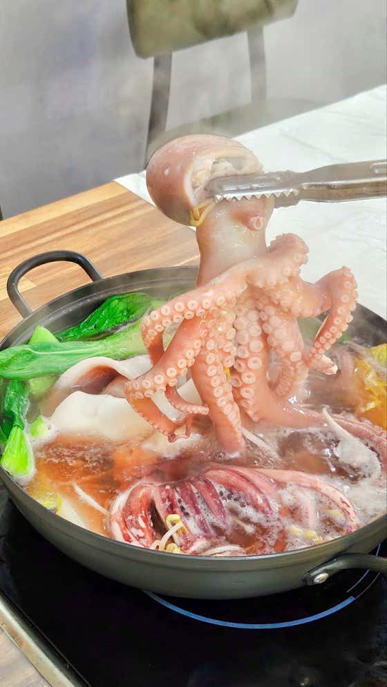 1박3식 코스 메뉴 사진(네이버)