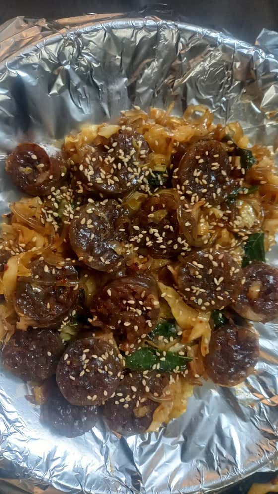 대표 수제 순대곱창 볶음 메뉴 사진(네이버)