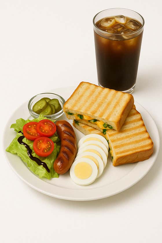 불고기 파니니 세트 (커피포함) 메뉴 사진(네이버)