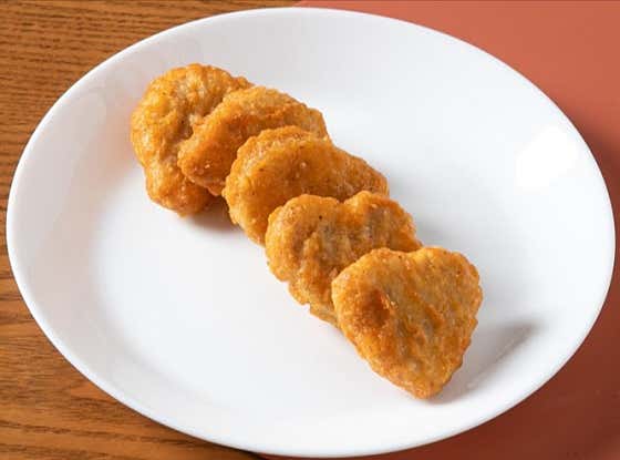 너겟(7P) 메뉴 사진(네이버)