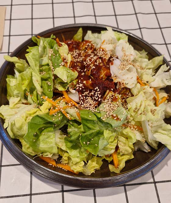 쟁반막국수 메뉴 사진(네이버)
